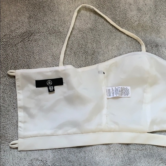 White Crop Top - Picture 2 of 2